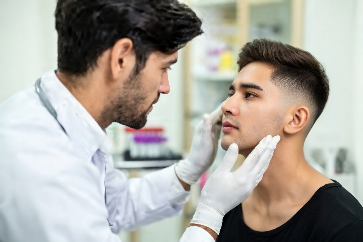 Facial examination